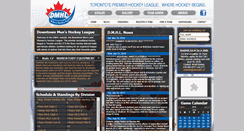 Desktop Screenshot of dmhl.ca